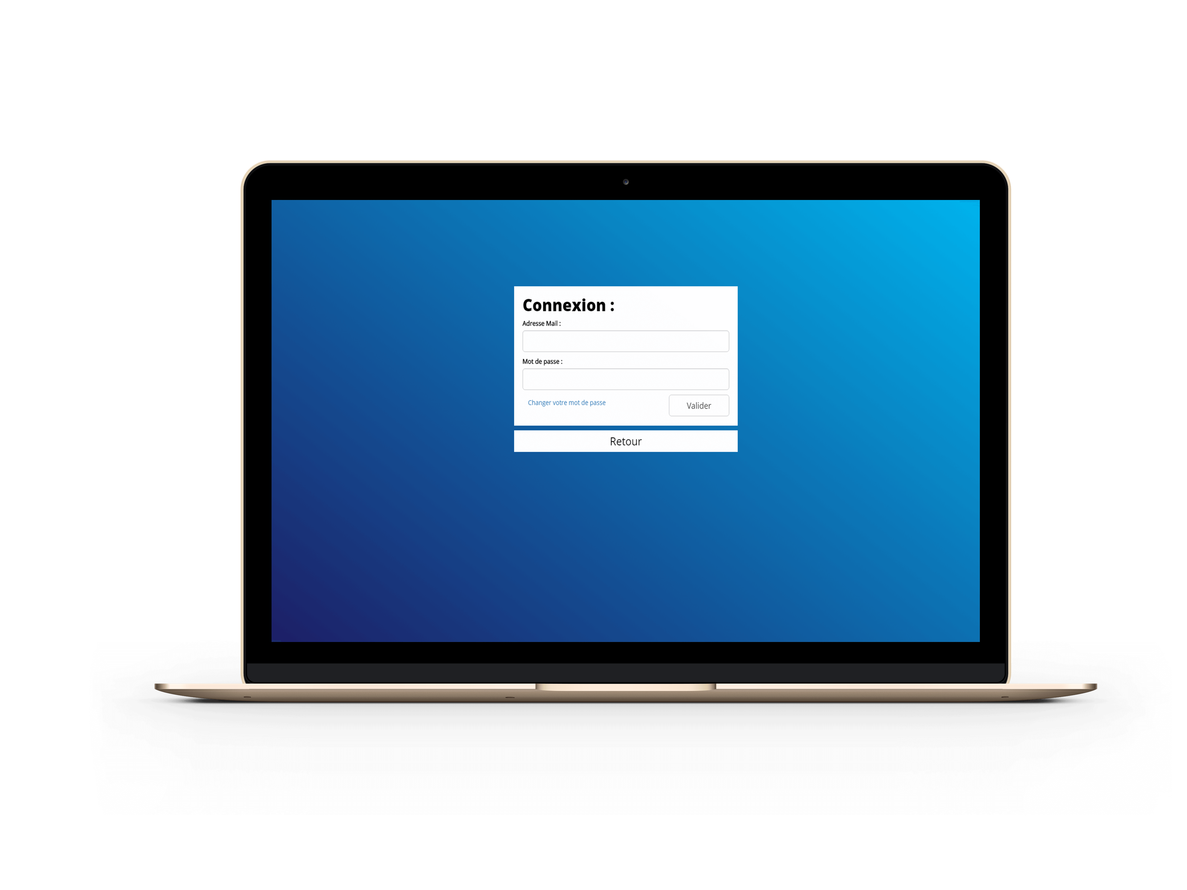 connexion au logiciel de gestion de temps