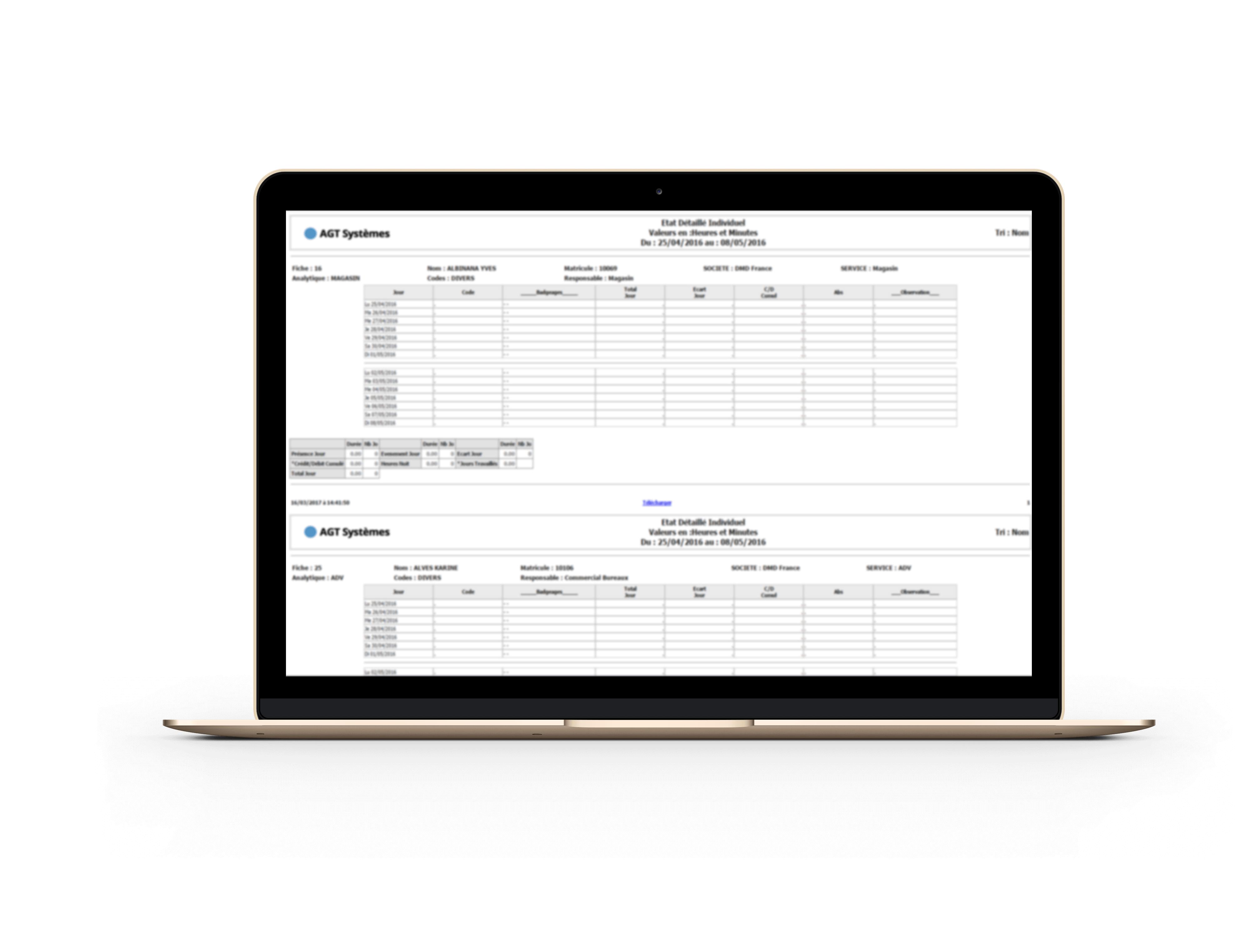édition logiciel de gestion de temps
